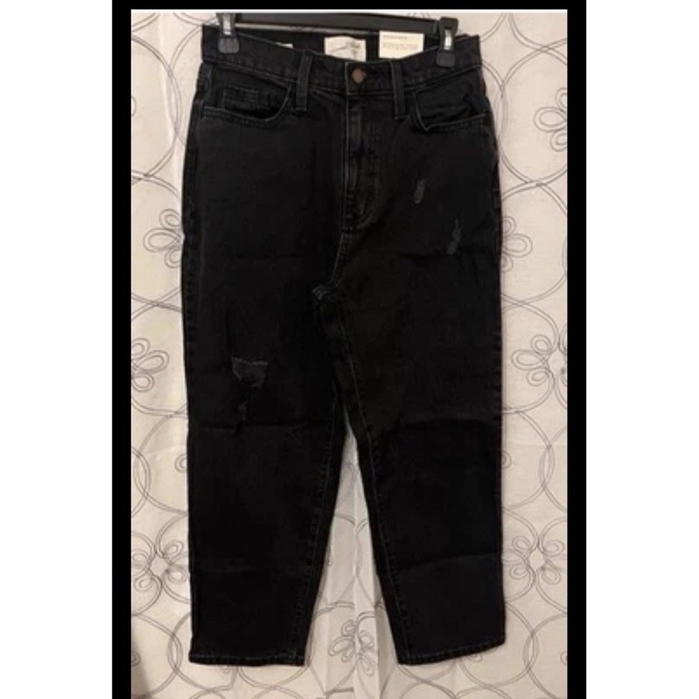 Universal Thread Women's Stretch straight black jeans size 00‎ Long